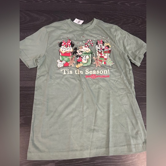 Walt Disney World 2024 Christmas Holiday ‘Tis The Season Mickey Mouse T-Shirt, S - Picture 5 of 6